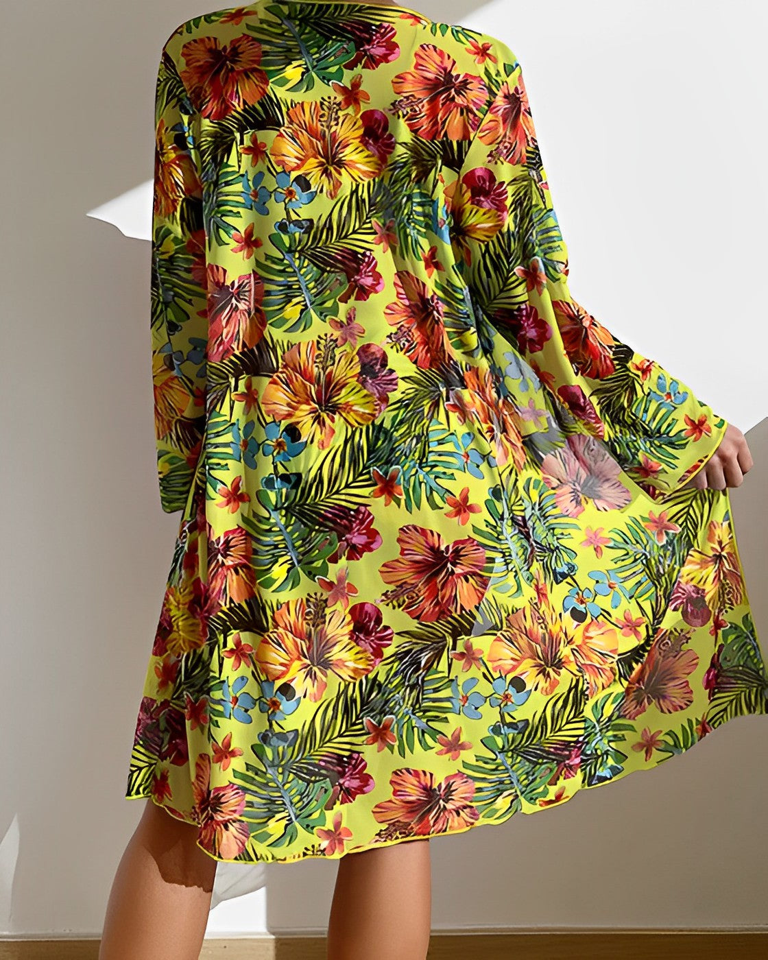 Lola – Women Tropical Print Bikini Set  - Image 6