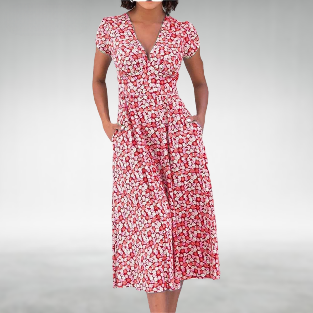 Lea – Floral Versatile Summer Dress - Image 2