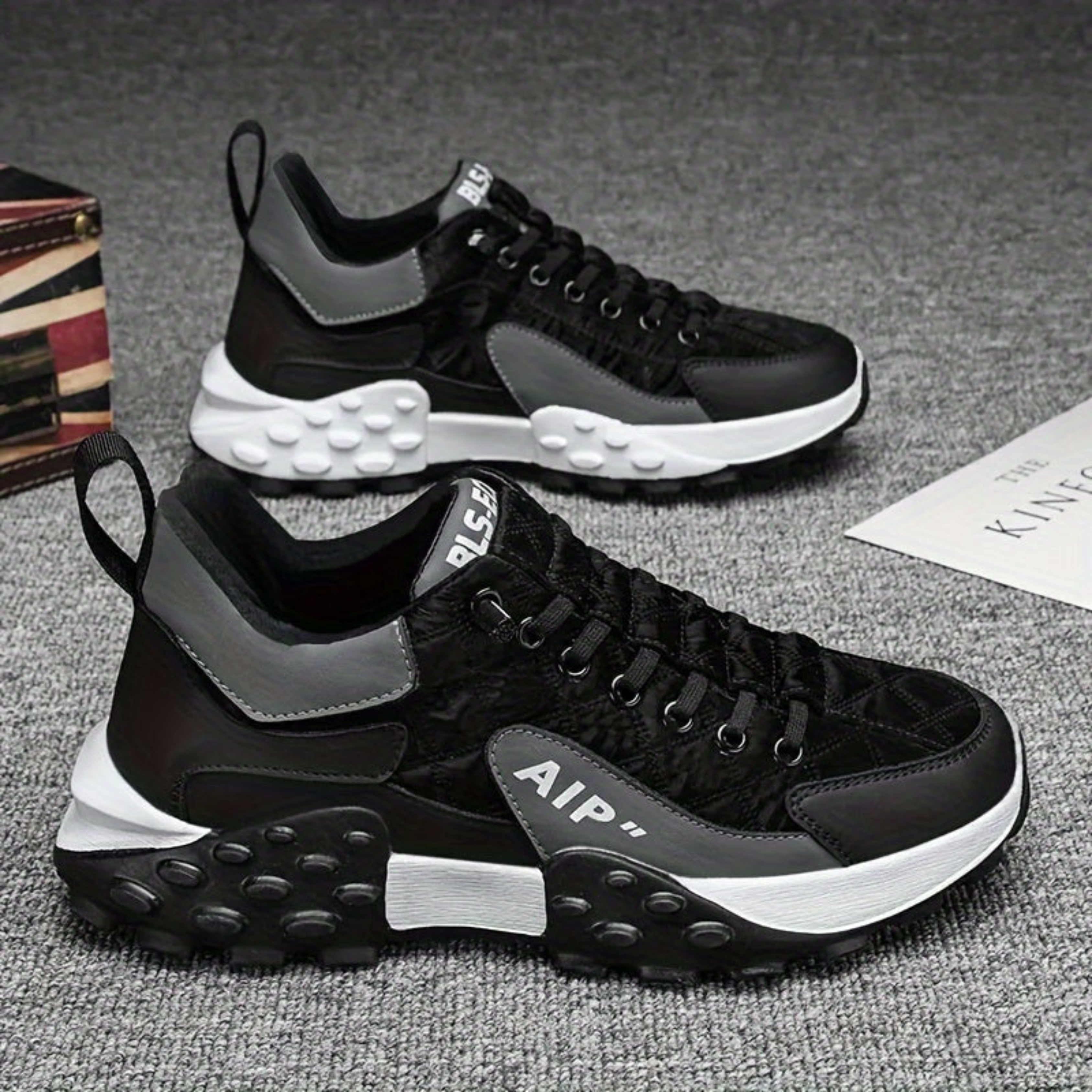 Oskar – Sporty Lace-Up Sneakers - Image 2
