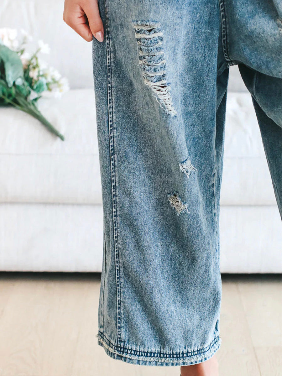 Erika – Loose-fitting denim Jumpsuit - Image 6