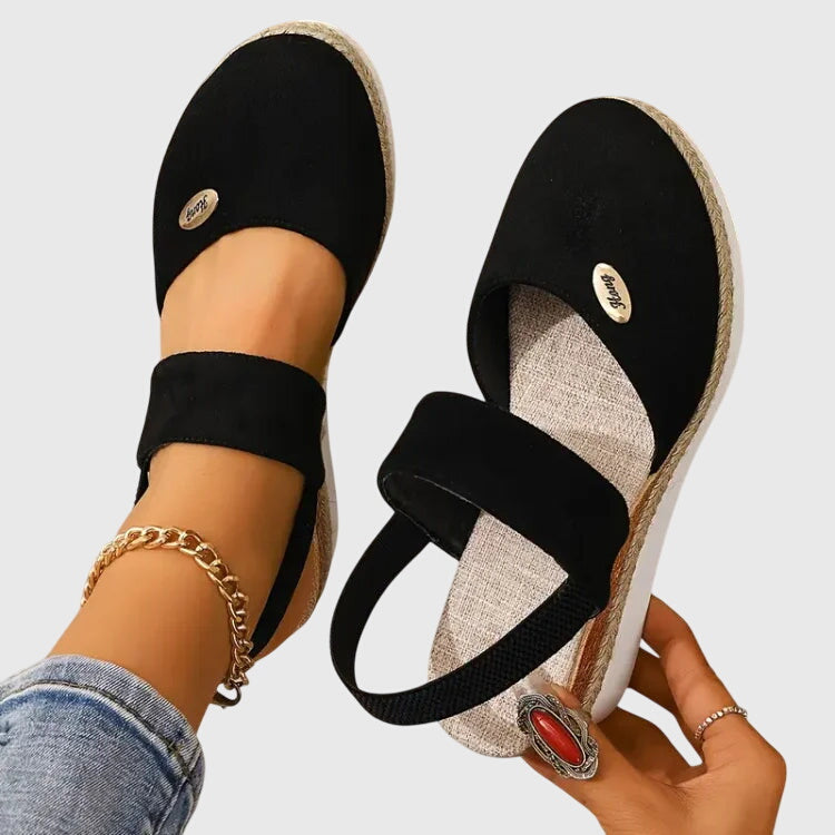 Elena – Braided Closed Toe  Sandals - Image 11