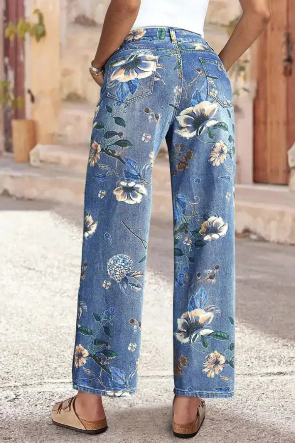 Sabine – High Waist Straight Leg Trousers - Image 4