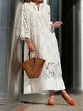 Zoey – Women Lace Maxi Dress - Image 1