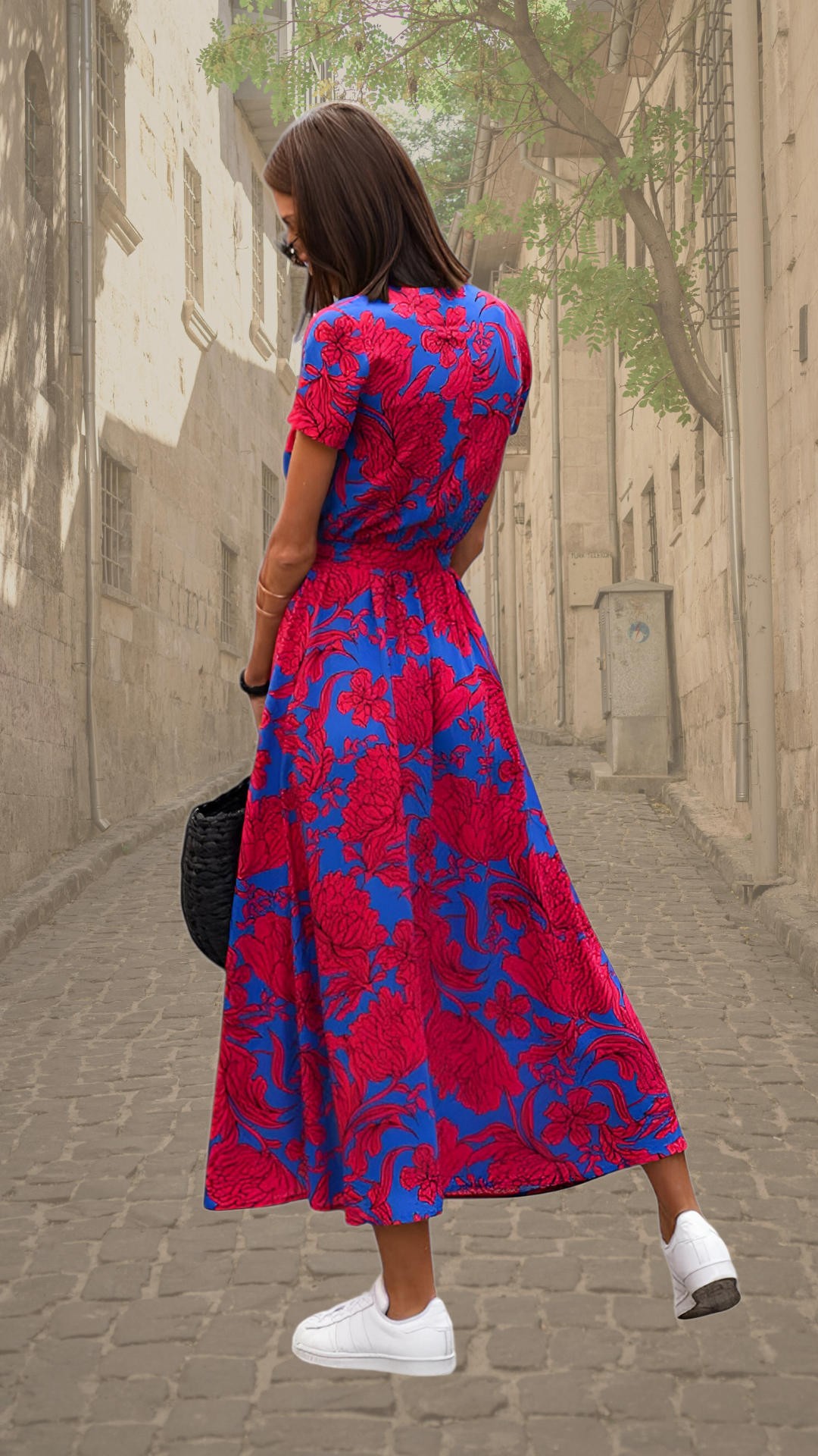 Alina – Floral Wrap Dress - Image 5