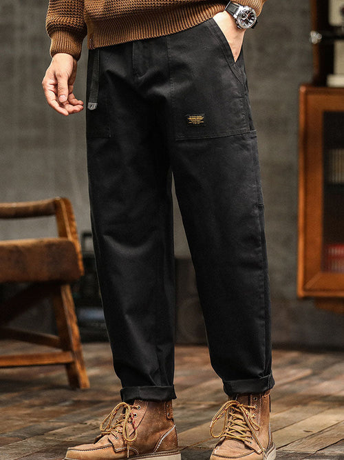 Cargo Pants Women's Relaxed Fit with Adjustable Waist - Image 3
