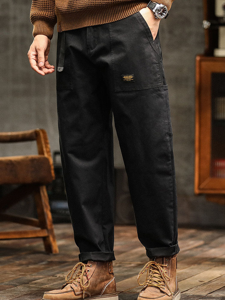 Cargo Pants Women's Relaxed Fit with Adjustable Waist - Image 3