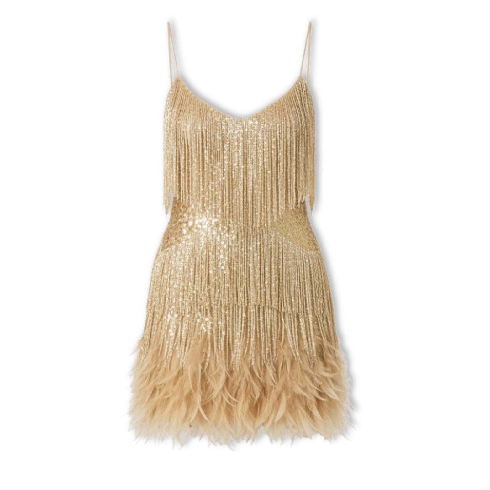 Sophia – Feather Trimmed Evening Dress - Image 5