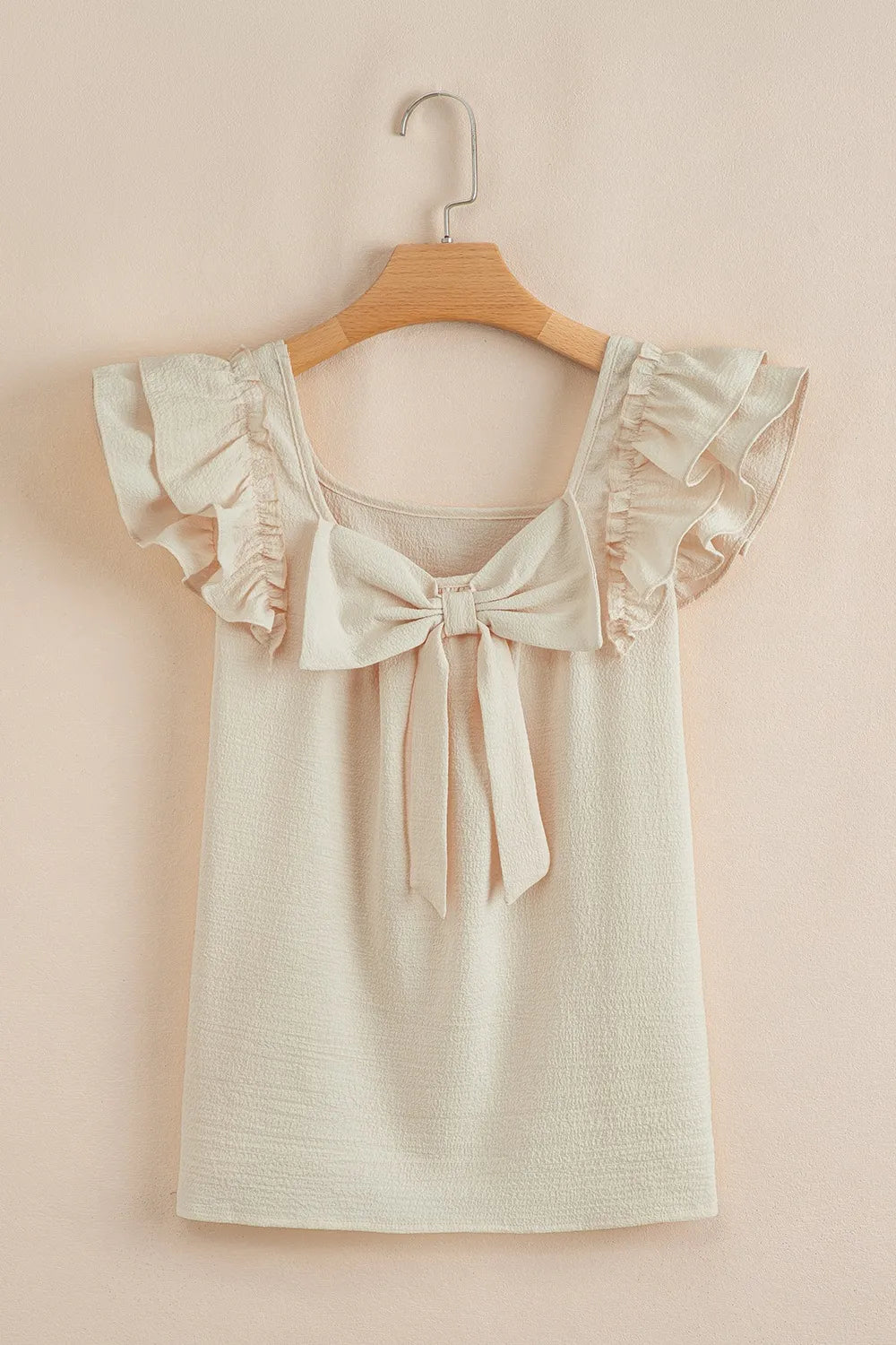 Luisa – Ruffled Cap Sleeve Blouse - Image 6