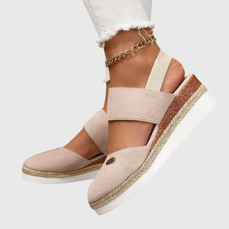 Elena – Braided Closed Toe  Sandals - Image 7