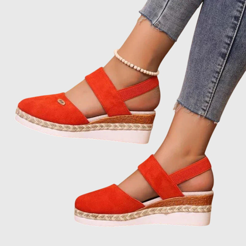Elena – Braided Closed Toe  Sandals - Image 5