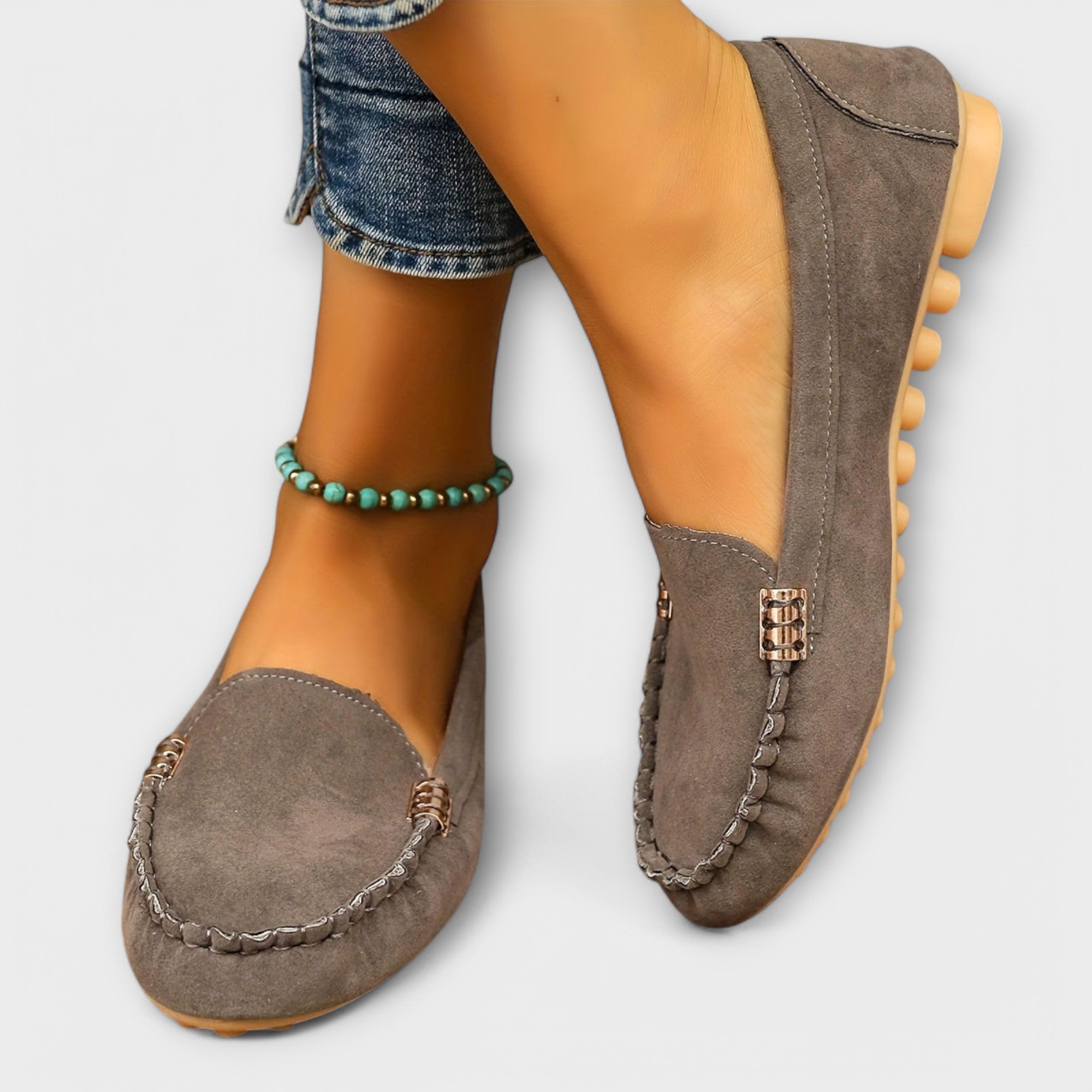 Laura – Women Suede Loafers - Image 11