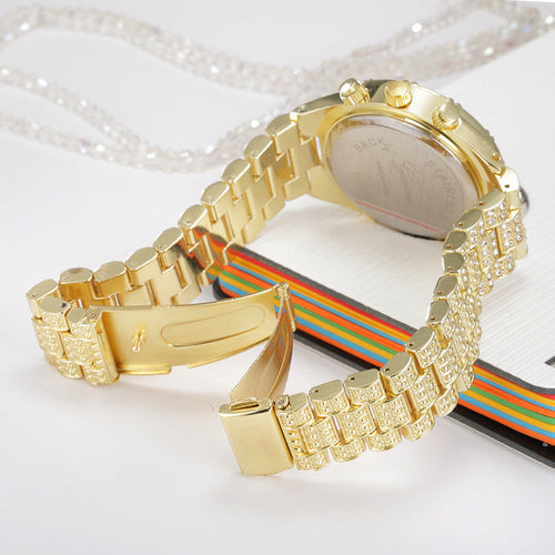 Ada – Elegant Crystal Quartz Wrist Watch - Image 2