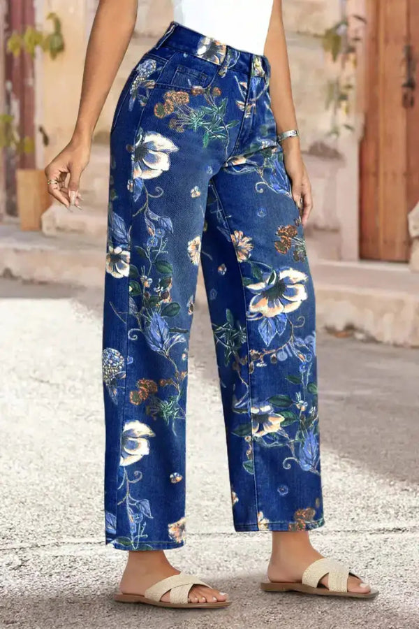 Sabine – High Waist Straight Leg Trousers - Image 5