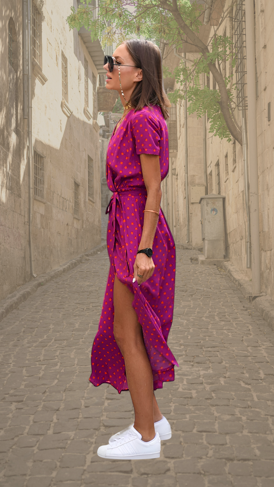 Alina – Floral Wrap Dress - Image 8
