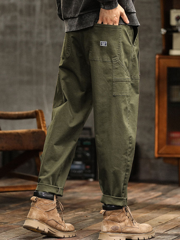 Cargo Pants Women's Relaxed Fit with Adjustable Waist - Image 5