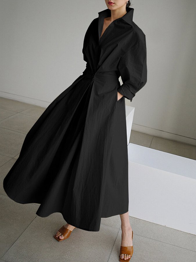Scarlett – Women Buttoned Maxi Dress - Image 5
