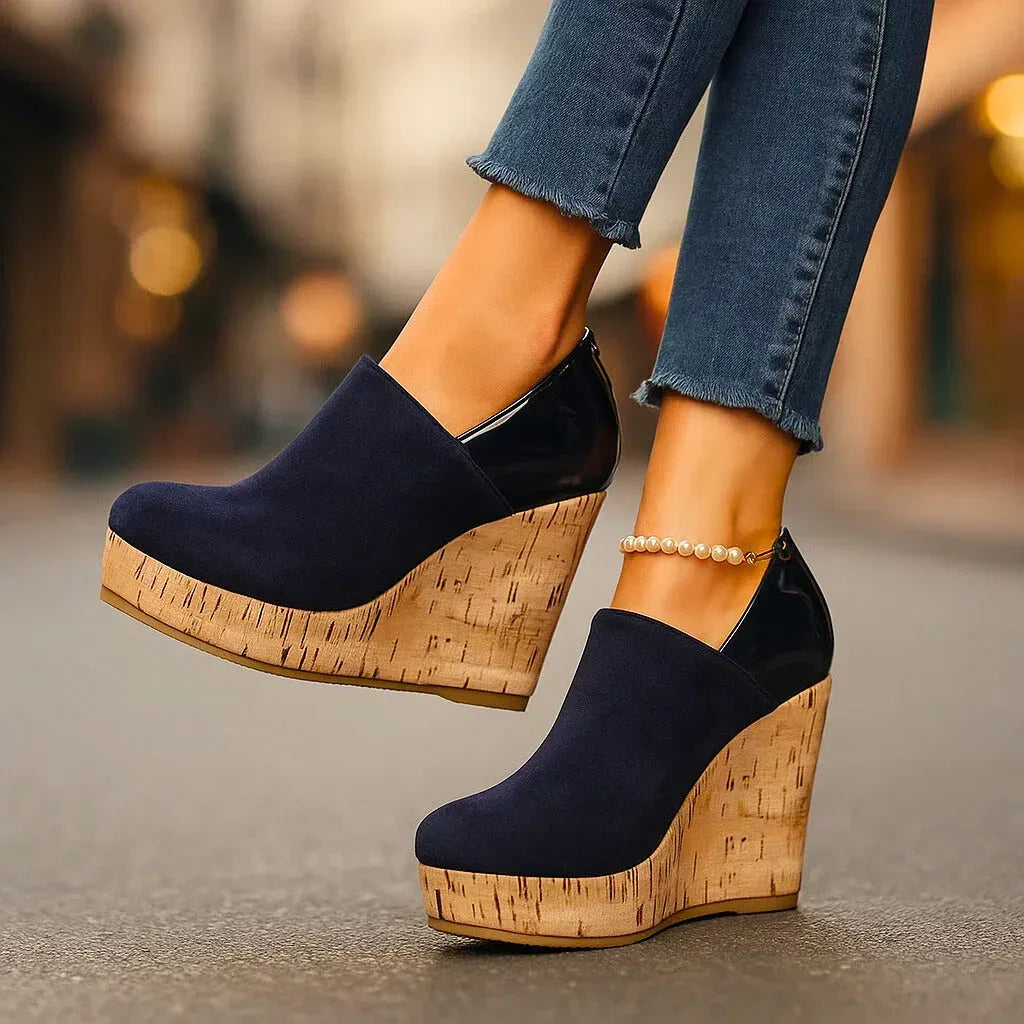 Freya – Wedge Platform Shoes - Image 2