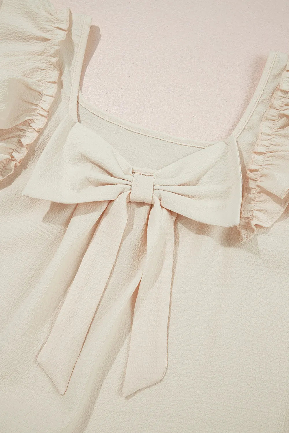 Luisa – Ruffled Cap Sleeve Blouse - Image 10