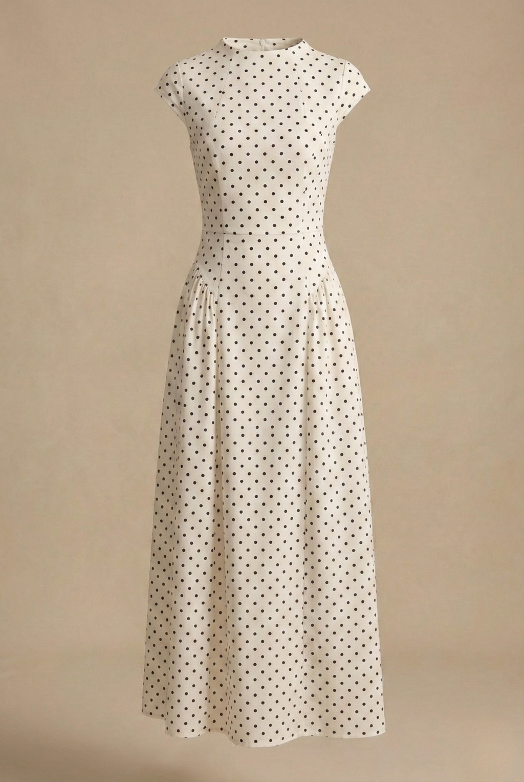 Ingrid – High Neck Cap Sleeve Dress - Image 5