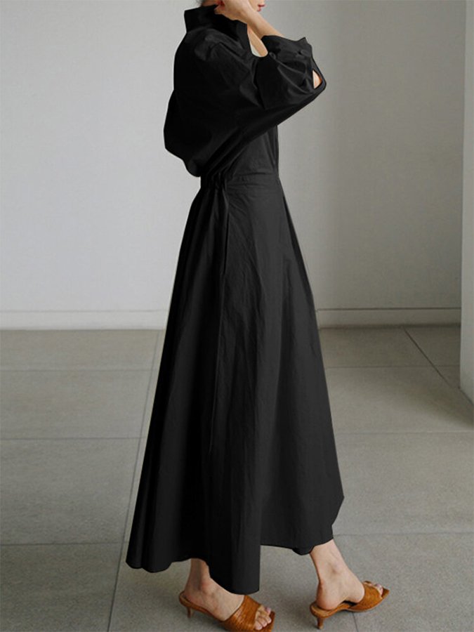 Scarlett – Women Buttoned Maxi Dress - Image 6