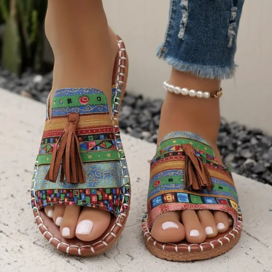 Sabine – Women Stylish Slip-On Sandals - Image 8