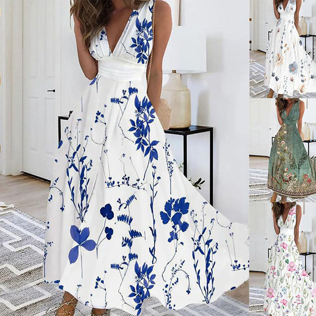 Ellie – Women Floral Maxi Dress - Image 4