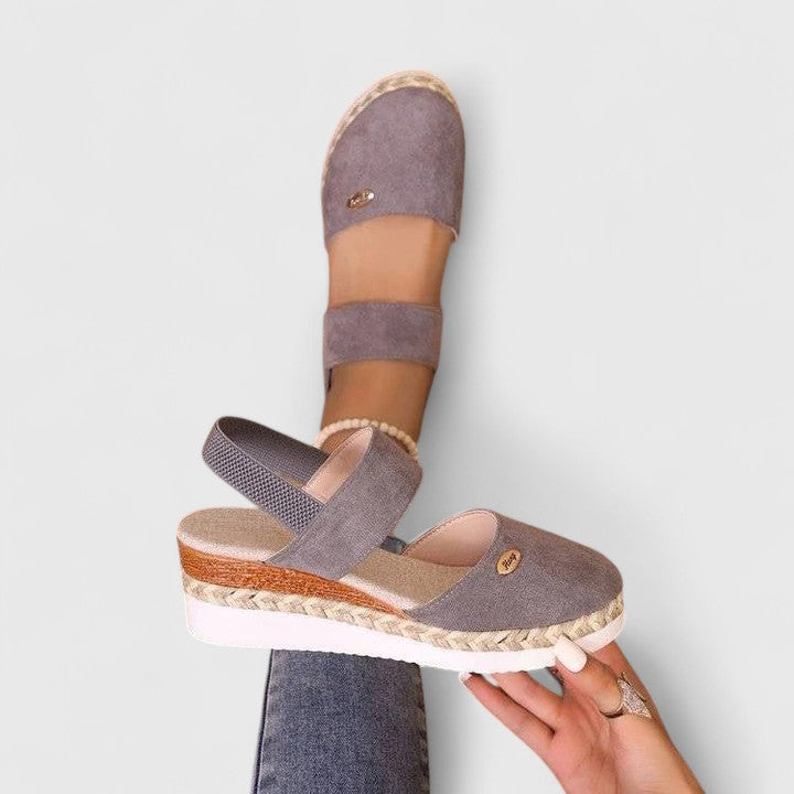 Aria – Stylish Wedge Sandals - Image 13