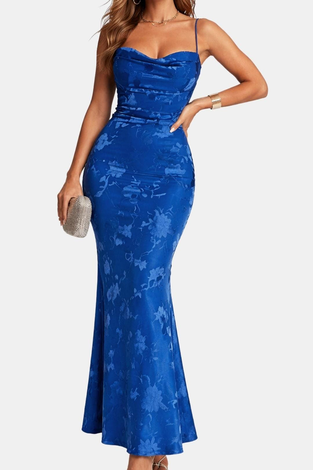 Claudia – Elegant Spaghetti Strap Dress - Image 3