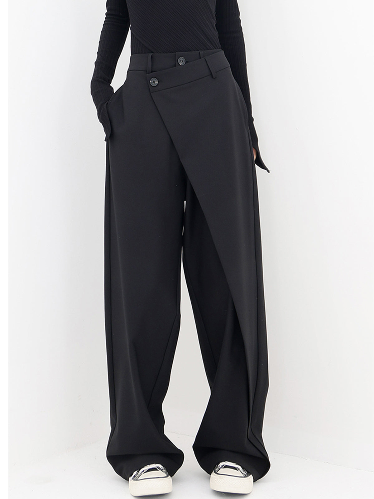 Lara – Women Wide Leg Trousers - Image 2