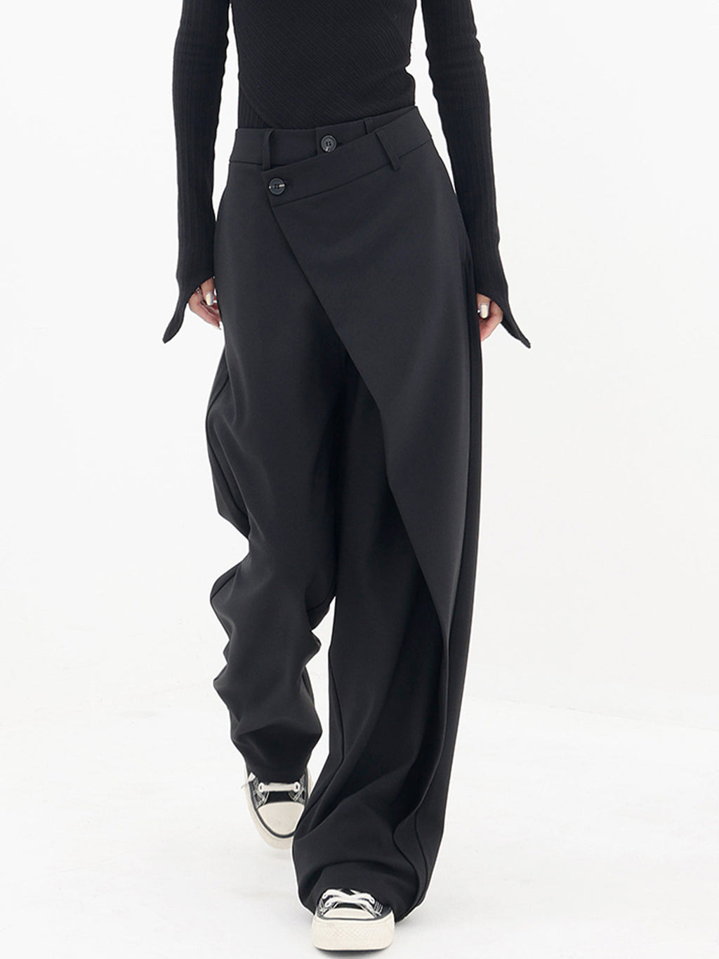Lara – Women Wide Leg Trousers - Image 1