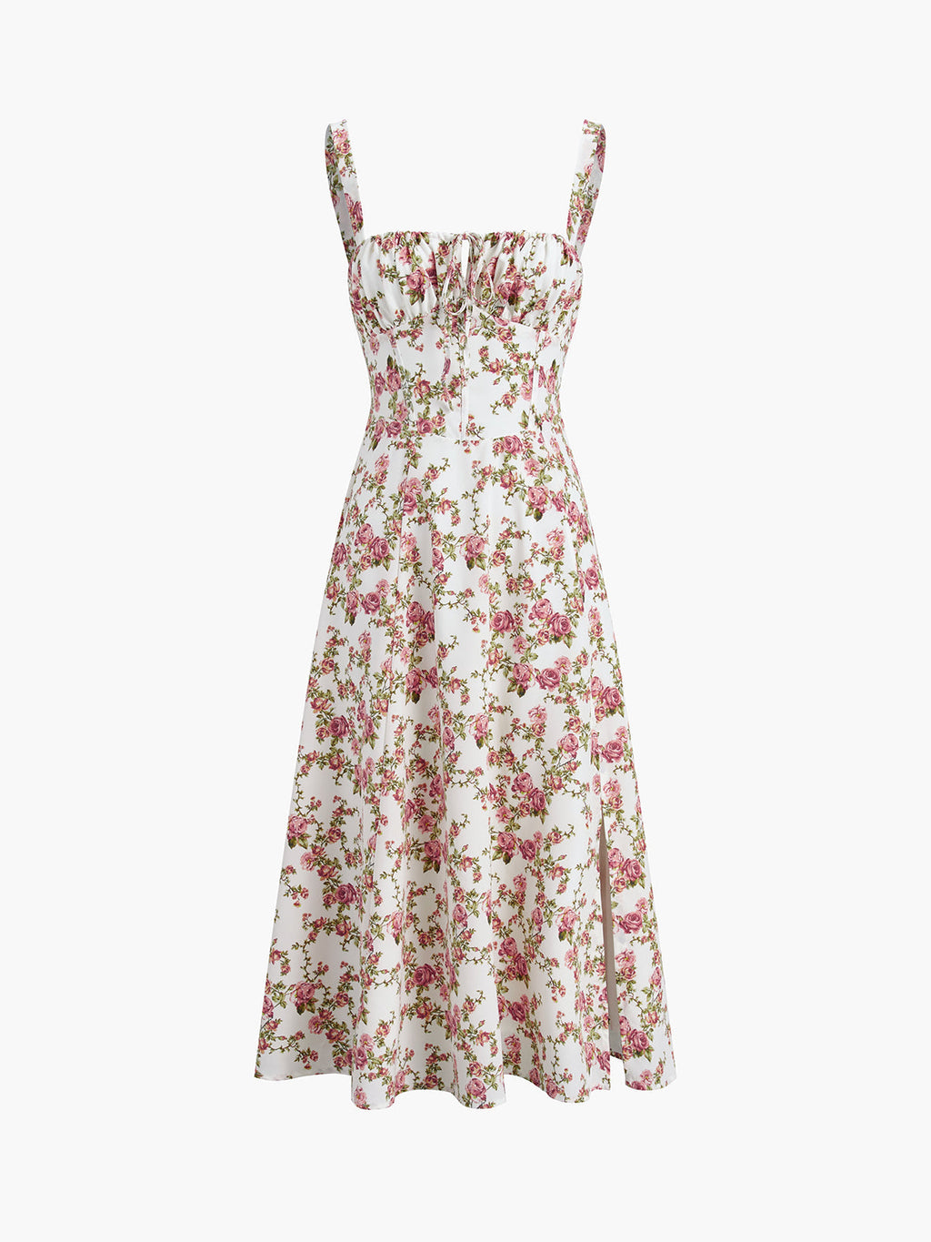 Lila – Women Floral Print Summer Dress - Image 4