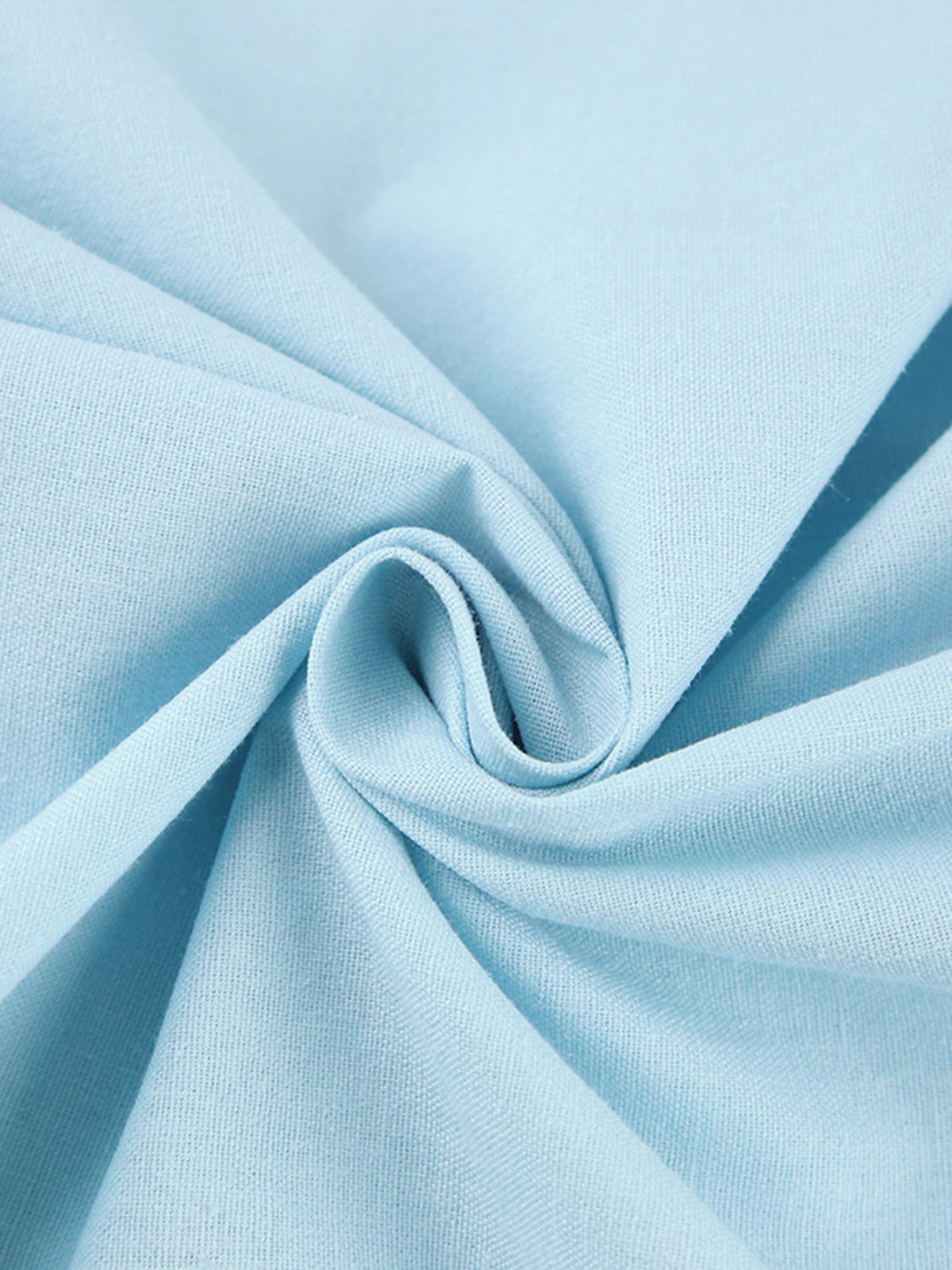 Mia – Midi-Kleid aus Leinen und Baumwolle mit Bindeband vorne - Image 6