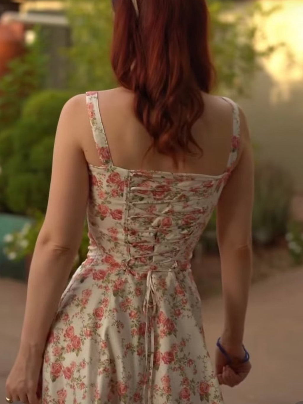 Lina – Rosebud Floral Dress - Image 2