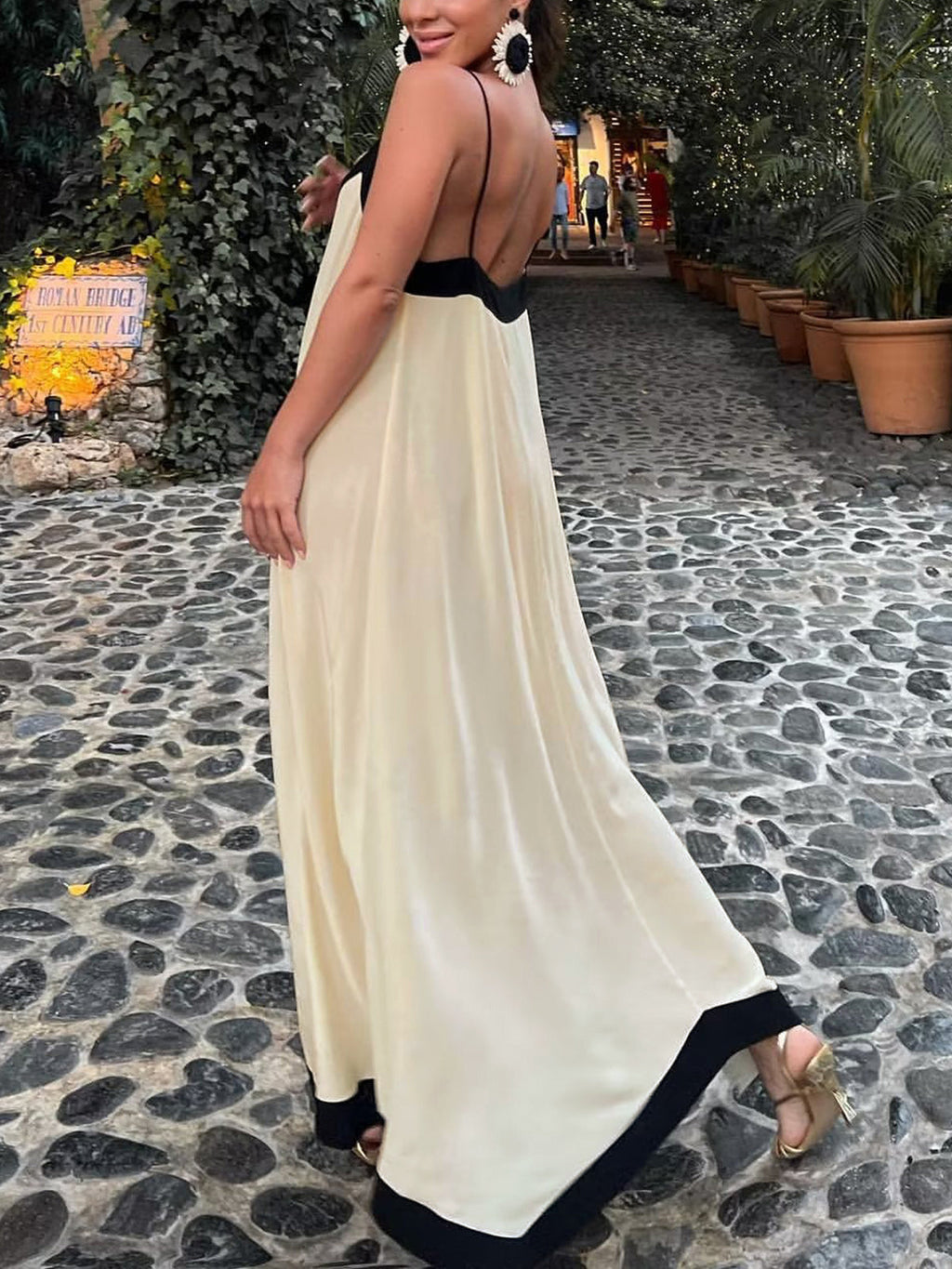 Clara – Sicily Old Money Aesthetics Slip-Kleid - Image 2