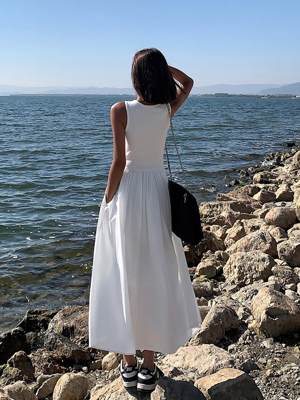 Luna – Women Flowy Summer Maxi Dress - Image 9