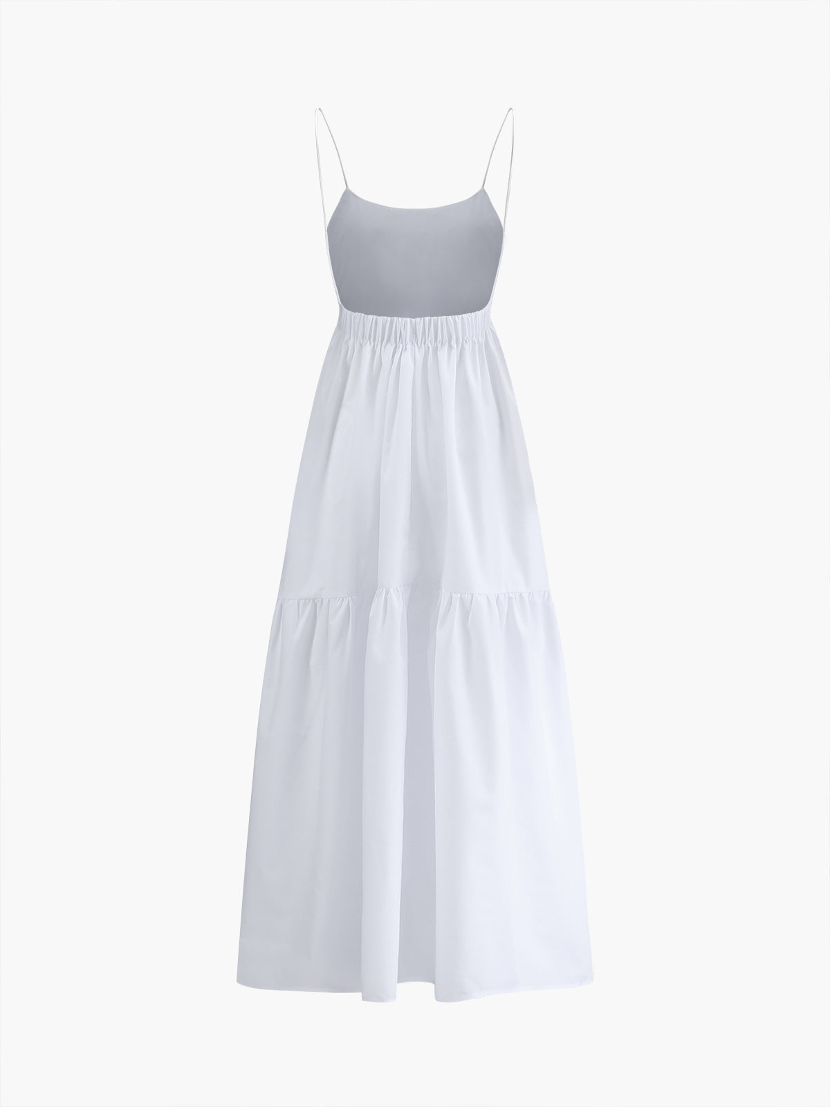 Mila – Einfarbiges, rückenfreies langes Kleid - Image 8