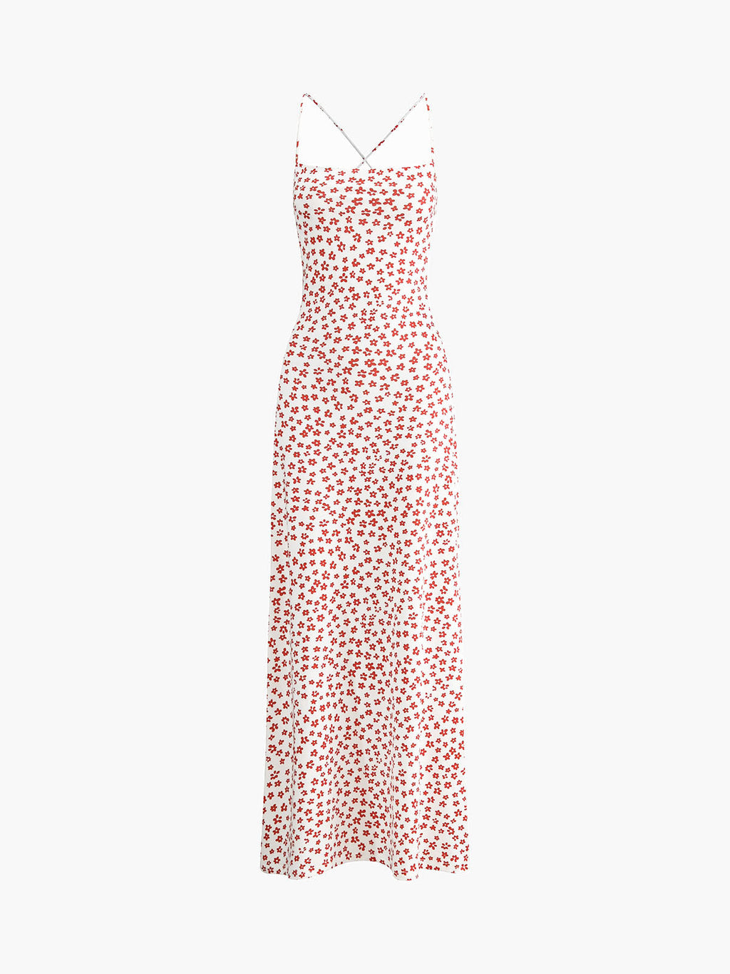 Karina – Strappy Floral Print Crisscross Dress - Image 2