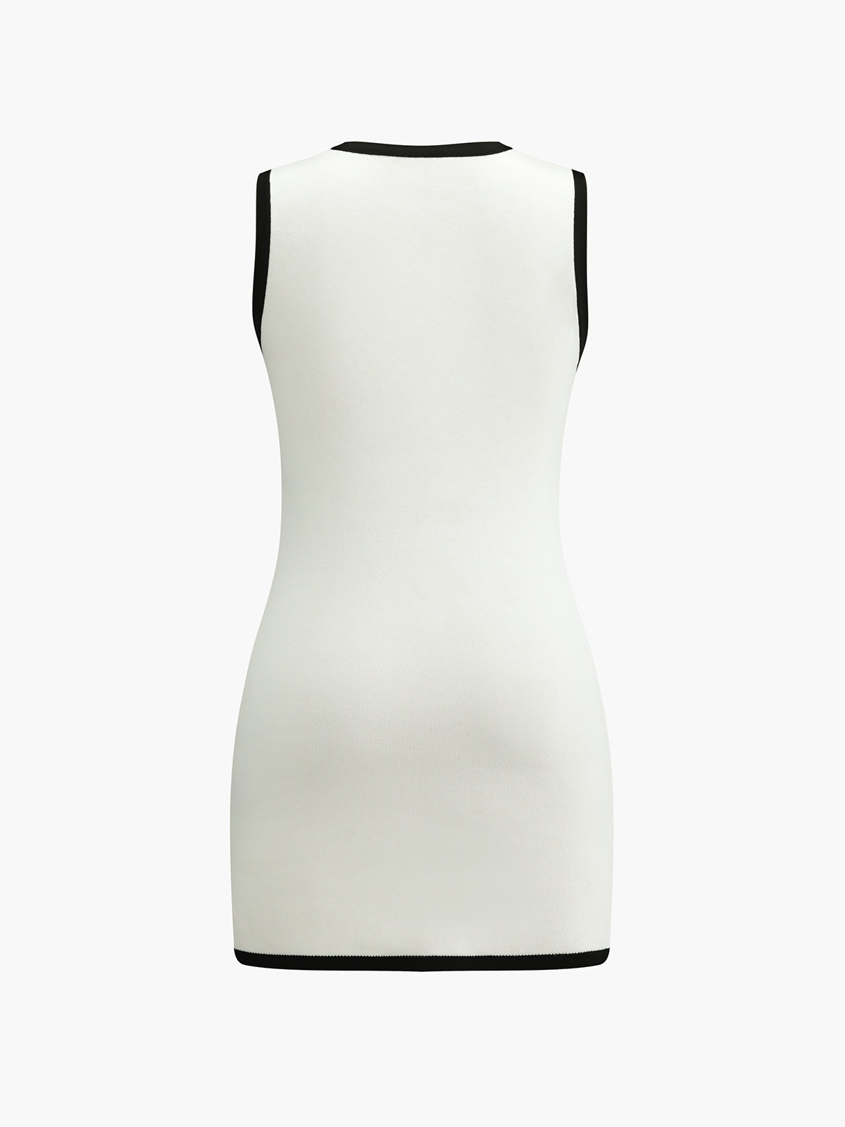 Zoe – Women Pearl Button Detail Dress - Image 8