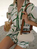 Karina – Relaxed Print Drawstring  Outfit - Image 1