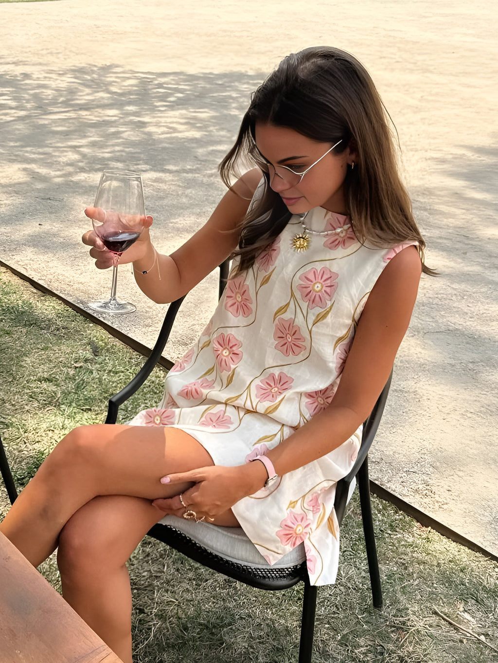Zoe – Women Floral Print Summer Dress - Image 1
