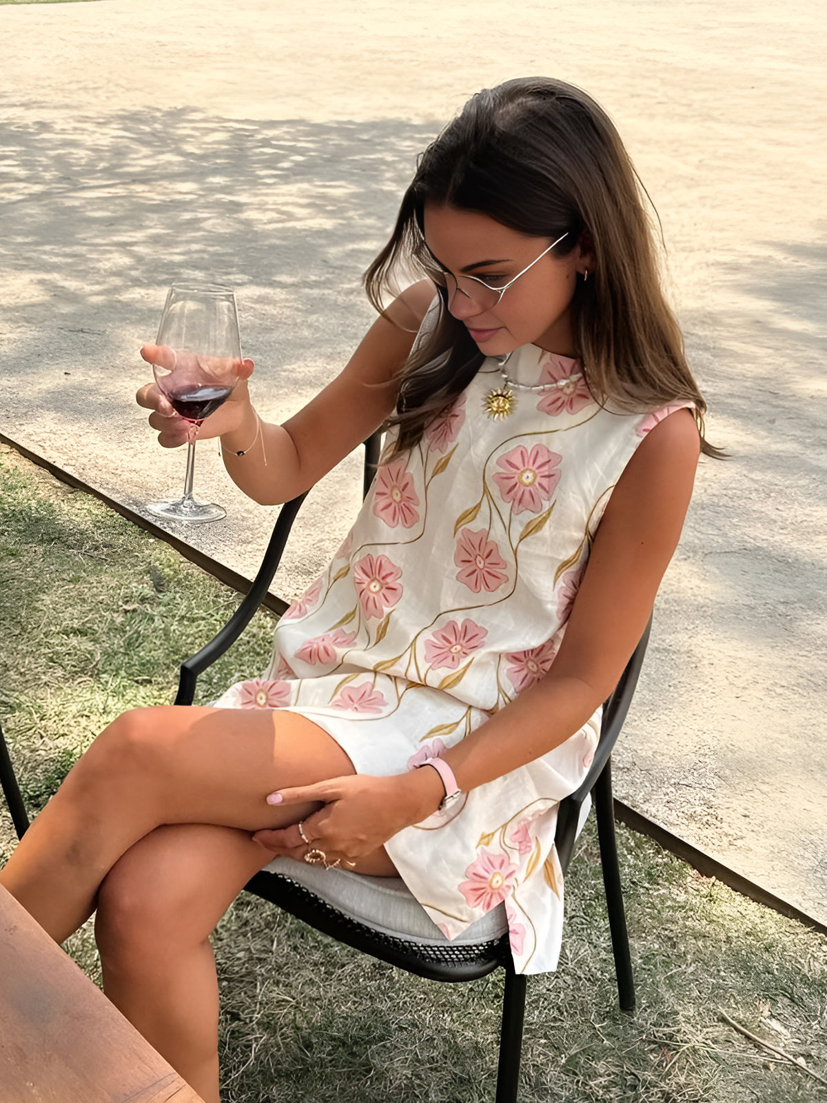 Zoe – Women Floral Print Summer Dress - Image 1