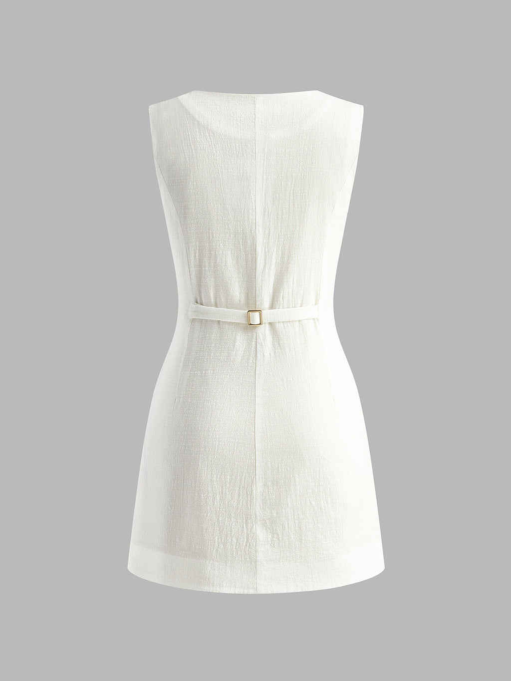 Lara – Kurzes Baumwollkleid mit Knopfleiste - Image 7