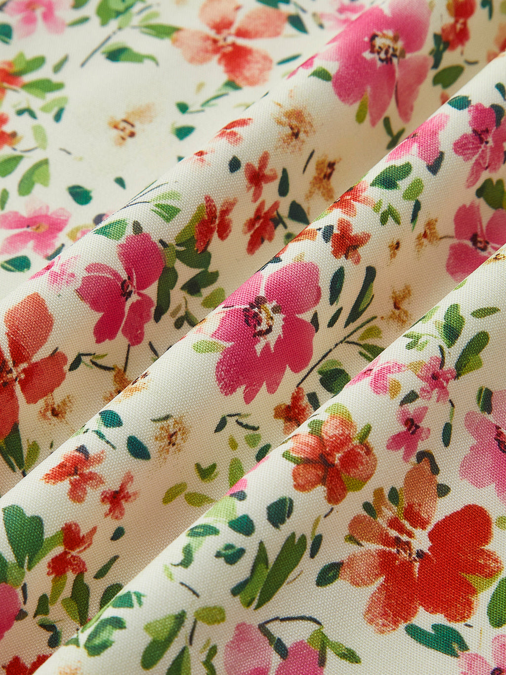 Emilia – Floral Print Trim Cami Dress - Image 8