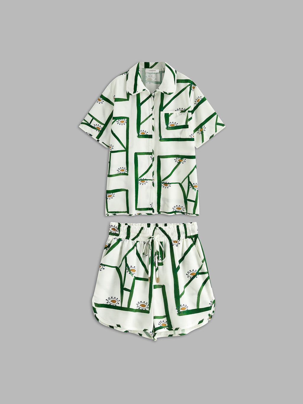 Karina – Relaxed Print Drawstring  Outfit - Image 5