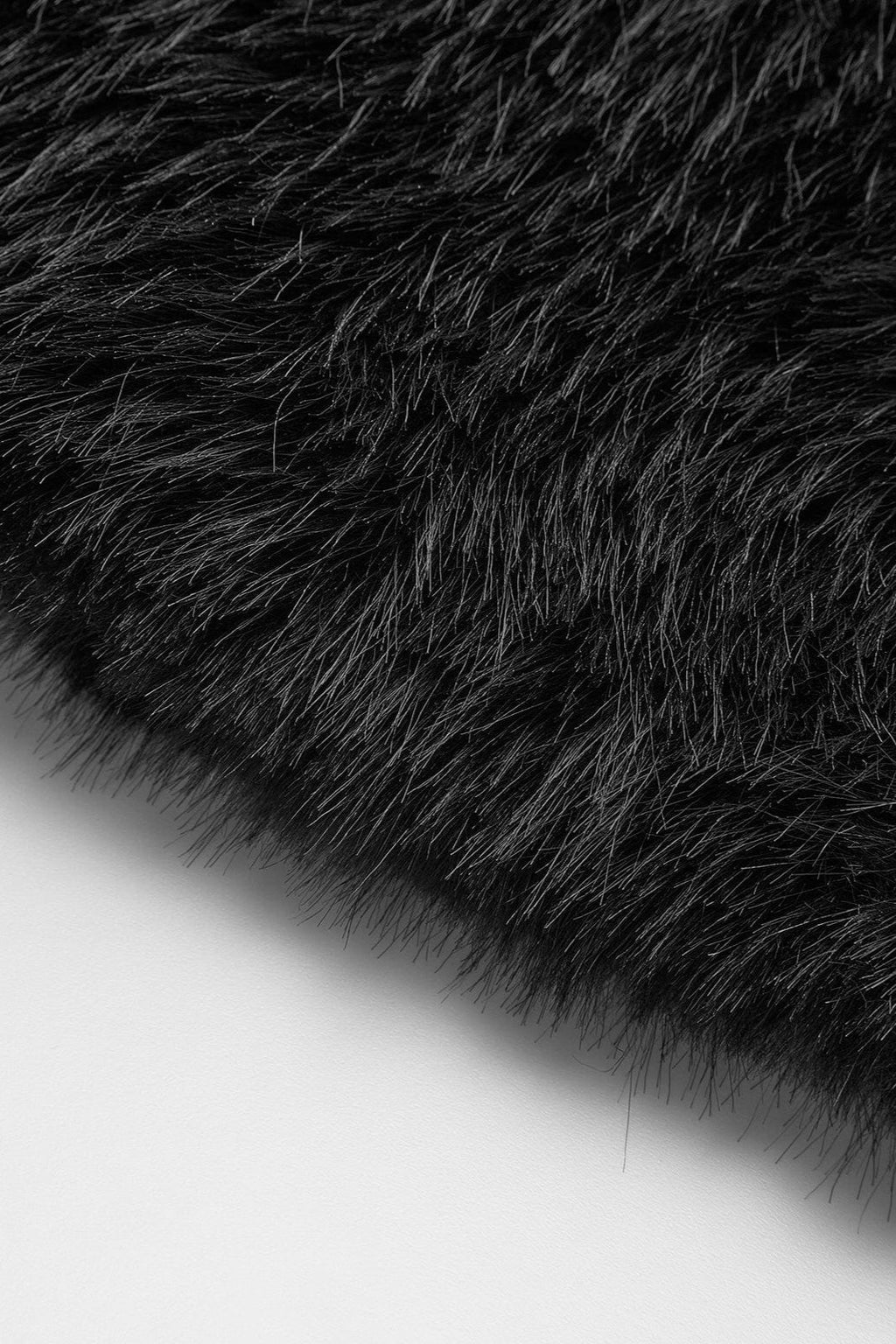 Faux Fur Jacket Women's Cropped Design with Soft Texture - Image 11