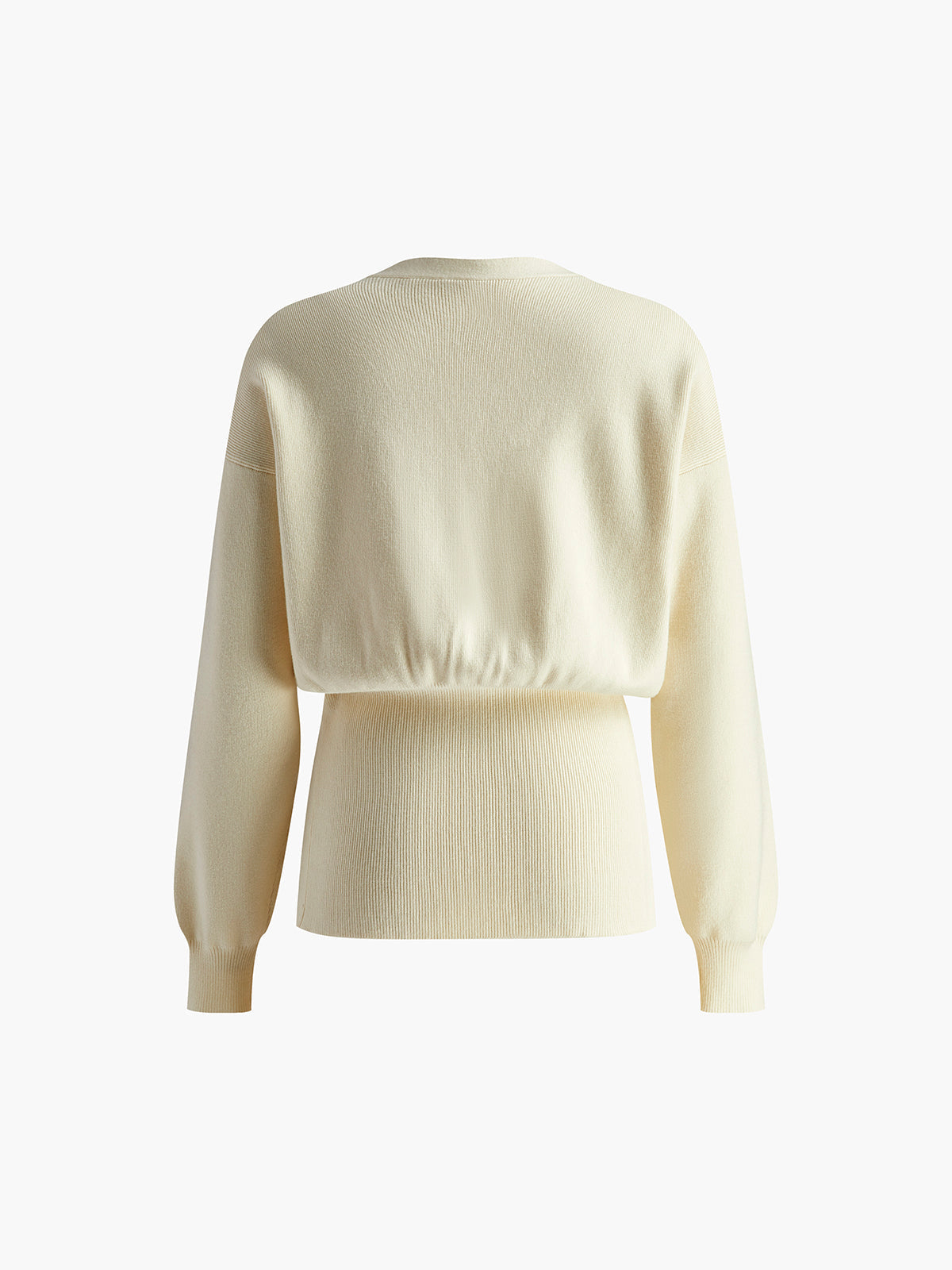 Paula – Golden Button Plain Cardigan - Image 8