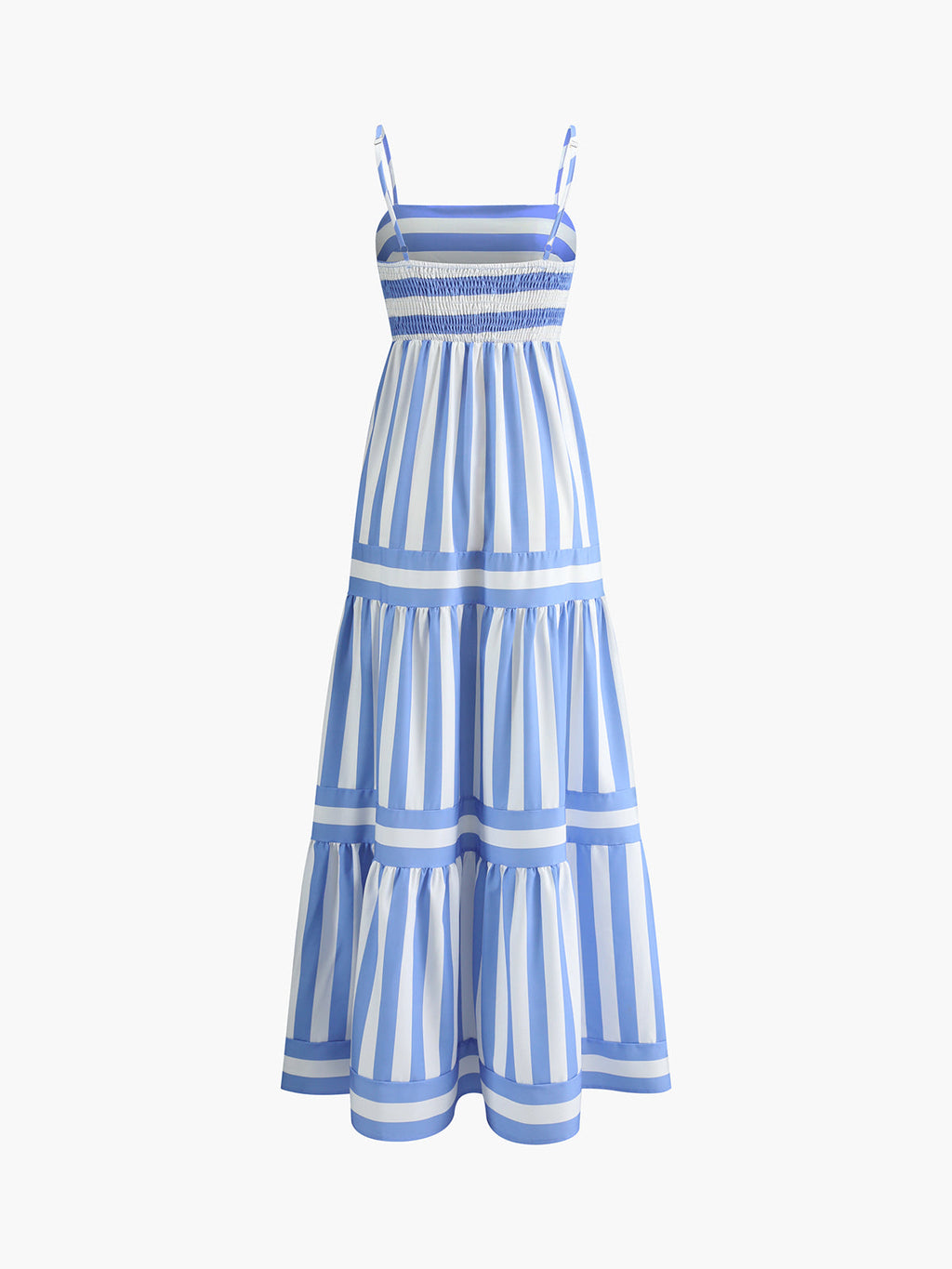 Antonia – Printed backless pockets long Dress - Image 2