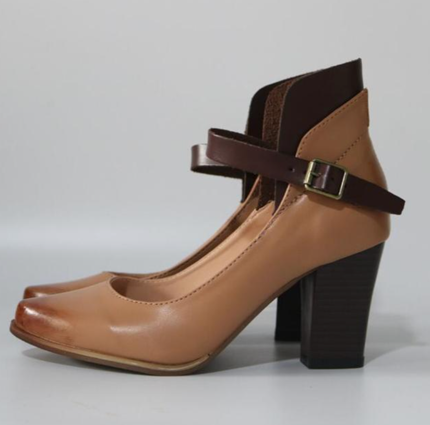 Clara – Women’s Strap Heeled Shoes - Image 3