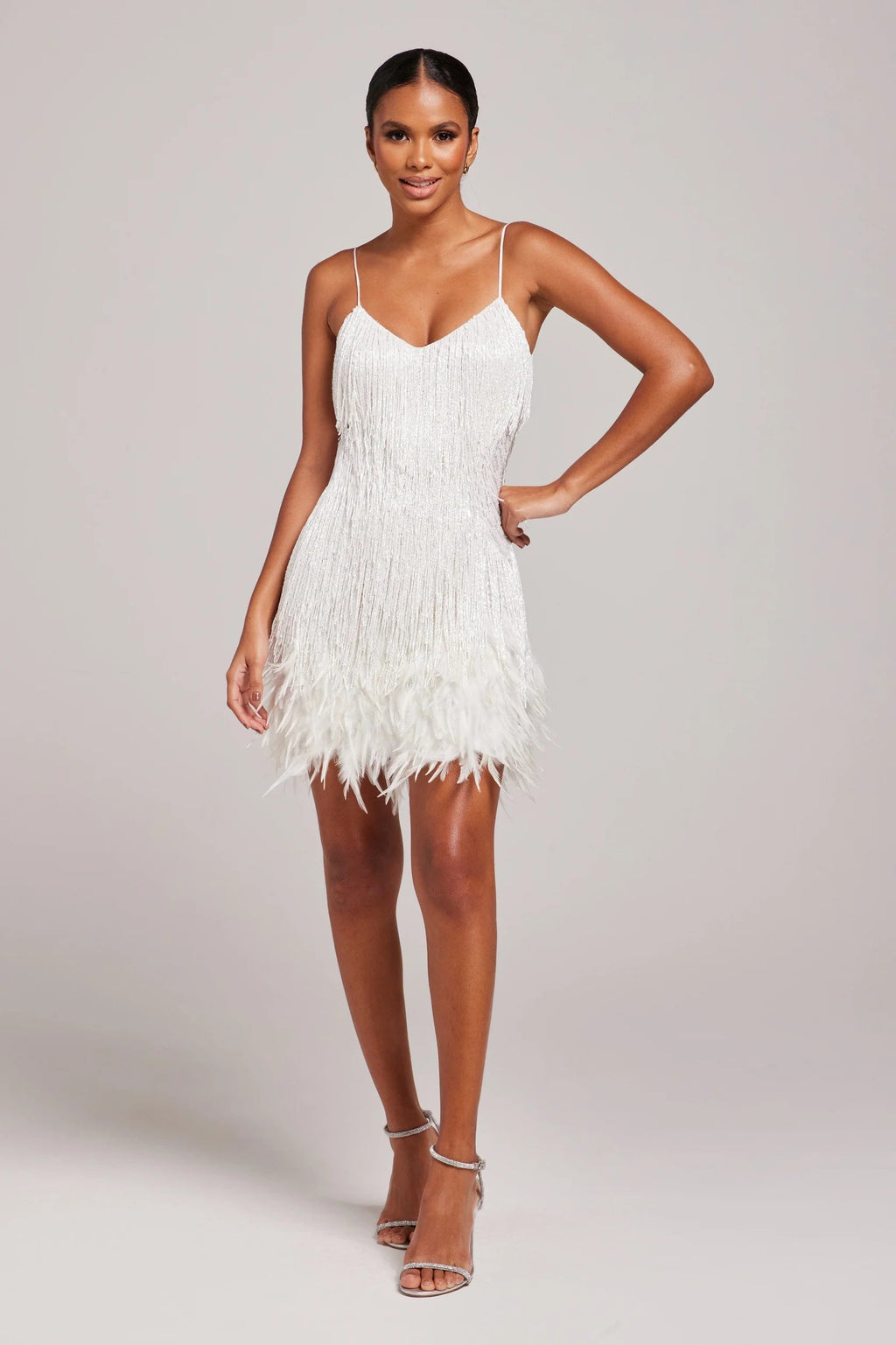Ava – Women Fringe Detail Cocktail Dress - Image 1