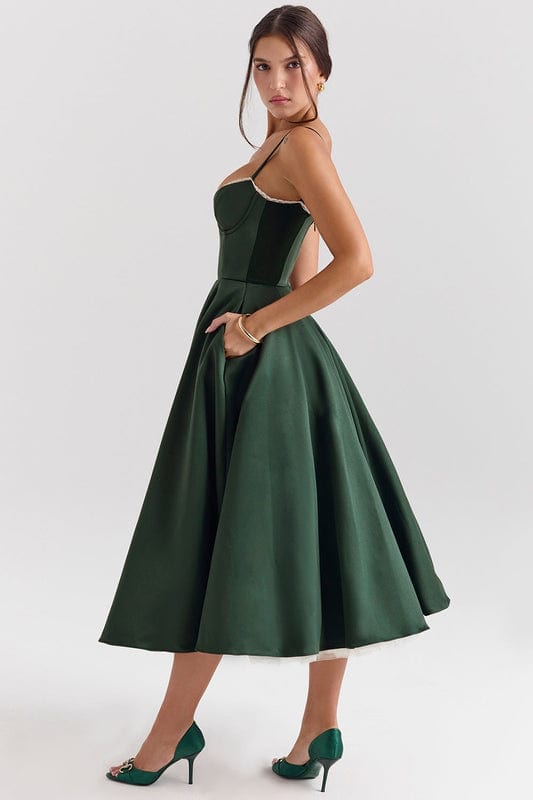 Mia – Corset-Style Sleeveless Dress - Image 3